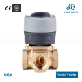 Three-Way Electric Motorized Ball Valve DC/AC/220V/230V/24V